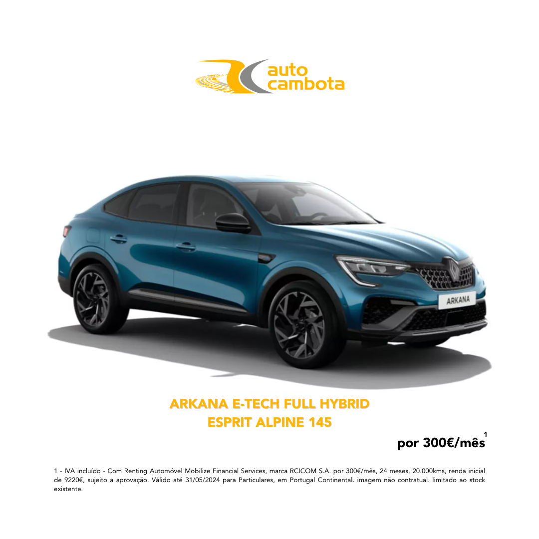 Campanha Particulares: Arkana E-Tech Full Hybrid Campanha Particulares: Arkana E-Tech Full Hybrid