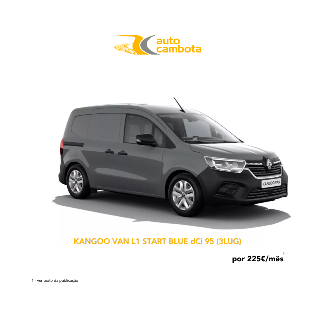 Renault Kangoo Van L1 start Blue dCi 95 (3lug)