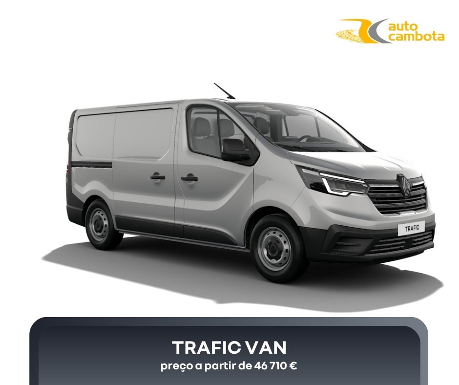 Auto Cambota: Renault Trafic Van E-Tech Elétrico